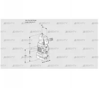 VAD3-/50R/NYGR-100A (88027469) Газовый клапан с регулятором давления Kromschroder