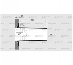 TSC 80A064-300/35-Si-1500 (74924420) Комплект керамического насадка Kromschroder