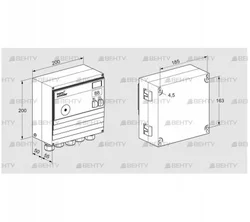 BCU460-3/1LW3GBC (88610357) Блок управления горением Kromschroder