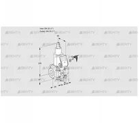 VAS225R/LW (88000582) Газовый клапан Kromschroder