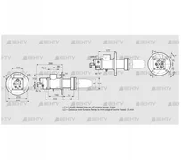 BIC 80HBL-0/35-(34)F (84032113) Газовая горелка Kromschroder