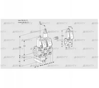 VCD1E25R/25R05D-100LWR/PPPP/PPZS (88104398) Регулятор давления Kromschroder