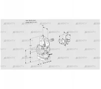 VAG120/15R/NWBE (88003633) Газовый клапан с регулятором соотношения Kromschroder