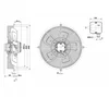 Осевой вентилятор ebmpapst S4E500AE0301