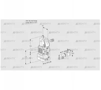 VAD1-/15R/NK-100B (88001088) Газовый клапан с регулятором давления Kromschroder