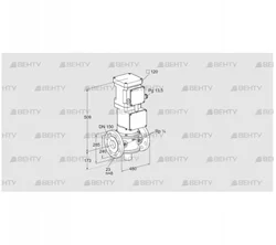 VK 150F10T5HA93S (85311320) Газовый клапан с приводом Kromschroder