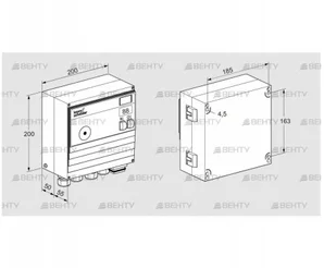 BCU460-3/1LW3GBS2B1/1 (88611877) Блок управления горением Kromschroder