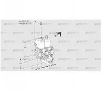 VCG2E50R/40R05NGEWL/PPPP/PPPP (88102715) Клапан с регулятором соотношения Kromschroder