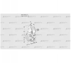 VAN125R/NKGR (88012529) Сбросной газовый клапан Kromschroder