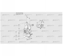 VAG1-/15R/NWBE (88029923) Газовый клапан с регулятором соотношения Kromschroder