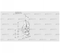 VAG1T15N/NQSRBN (88034722) Газовый клапан с регулятором соотношения Kromschroder