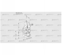 VAD115R/NWGR-100B (88007023) Газовый клапан с регулятором давления Kromschroder