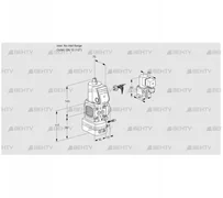 VAG1-/15R/NWBE (88032180) Газовый клапан с регулятором соотношения Kromschroder