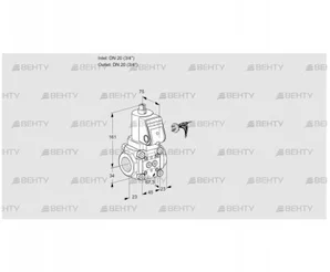 VAN120R/NK (88015473) Сбросной газовый клапан Kromschroder