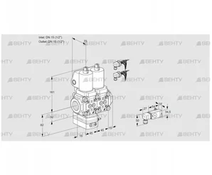 VCD1E15R/15R05D-100NWSL8/PPPP/PP2- (88103880) Регулятор давления Kromschroder