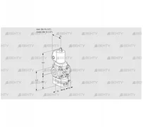 VAG1T15N/NWSLBN (88030203) Газовый клапан с регулятором соотношения Kromschroder