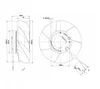 Осевой вентилятор ebmpapst A2S130AA2501