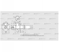 BIC 140LB-300/335-(60)E (84035340) Газовая горелка Kromschroder