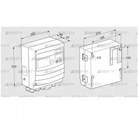 BCU465W2P2C1D2310K1E1-/LM400WF3O1E1- (88680028) Блок управления горением Kromschroder