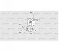 VG 20R03NQ31DMVZ (85214071) Запорный газовый клапан Kromschroder