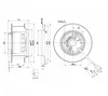 Центробежный вентилятор ebmpapst R2S133AE1743