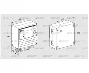 BCU460-5/1WGBP (88614405) Блок управления горением Kromschroder