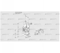 VAD1-/25R/NW-100A (88020741) Газовый клапан с регулятором давления Kromschroder