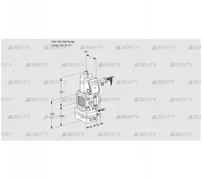 VAG3-/50R/NWAE (88026092) Газовый клапан с регулятором соотношения Kromschroder