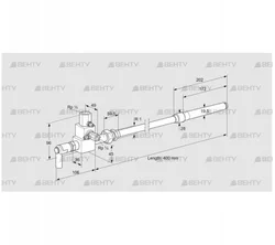 ZMIC 28D400R (84199316) Пилотная горелка Kromschroder