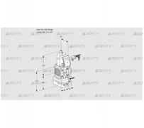 VAG1-/15R/NWBE (88005655) Газовый клапан с регулятором соотношения Kromschroder