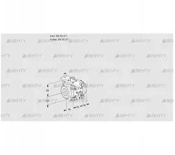 VFC350/50R05-40MMPP (88302640) Регулирующий клапан Kromschroder