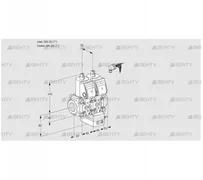 VCH1E25R/25R05NHEWR/PPPP/PPPP (88103043) Клапан с регулятором расхода Kromschroder