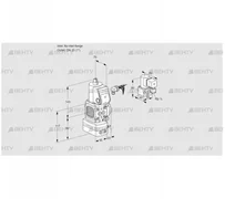 VAD1-/25R/NW-50A (88007557) Газовый клапан с регулятором давления Kromschroder