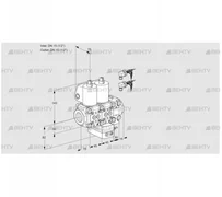 VCG1E15R/15R05NGEVWL6/PPPP/MMMM (88104290) Клапан с регулятором соотношения Kromschroder