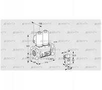 VCS7T80A05NNWSLE/PPVP/2-P3 (88204170) Сдвоенный газовый клапан Kromschroder