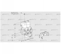 VCG1T15N/15N05NGKQSL/MMPP/2--2 (88103078) Клапан с регулятором соотношения Kromschroder