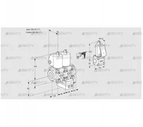 VCH1E25R/25R05NHEWL/PPZS/PPPP (88104748) Клапан с регулятором расхода Kromschroder