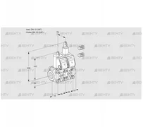 VCS1E10R/10R05NLWR3/PPPP/PPPP (88100104) Сдвоенный газовый клапан Kromschroder