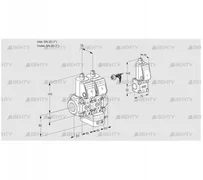 VCH1E25R/25R05NHEWR/PPPP/PPBS (88100527) Клапан с регулятором расхода Kromschroder