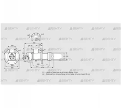 BIC 140HB-0/35-(26)E (84035034) Газовая горелка Kromschroder