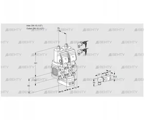 VCD1E15R/15R05FND-25WGR8/2-PP/PPPP (88107162) Регулятор давления Kromschroder