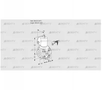 VAN120R/NKGL (88032090) Сбросной газовый клапан Kromschroder