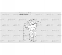 IBG80/50W05/40A2D (88303716) Дроссельная заслонка Kromschroder