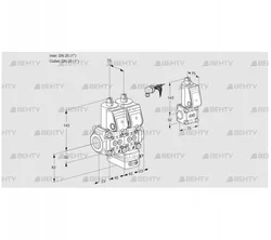 VCD1E25R/25R05ND-25WR/PPPP/PPBS (88105788) Регулятор давления Kromschroder