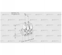 VCS2T32N/32N05NNQR/PPPP/PPPP (88107428) Сдвоенный газовый клапан Kromschroder