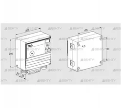 BCU460-5/1LW8GBP (88614687) Блок управления горением Kromschroder