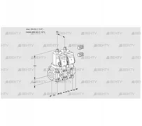 VCS2T32N/32N05NNKSR3/PPPP/PPPP (88106612) Сдвоенный газовый клапан Kromschroder