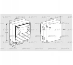 BCU480-10/3/2LW3GBP (88615167) Блок управления горением Kromschroder