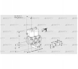 VCD1E25R/25R05ND-100WL/-3PP/4-PP (88103491) Регулятор давления Kromschroder