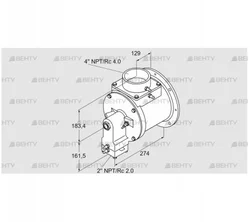 TJ28.0300-A3AMBHND2E8XAY2 (85401125) Газовая горелка Kromschroder